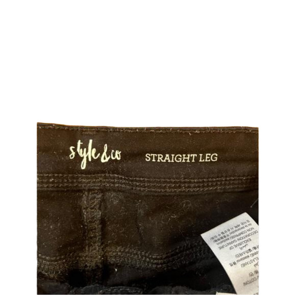 STYLE & CO black jeans - Picture 2 of 4